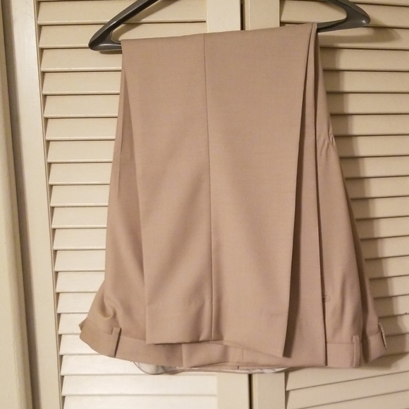 Tan 2 piece suit 48R